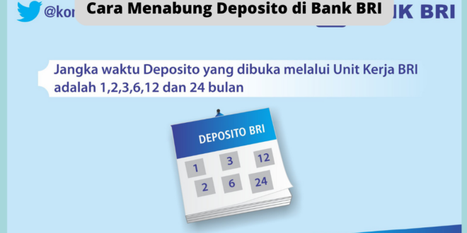 Cara Menabung Deposito di Bank BRI